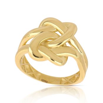 Anello fantasia giallo