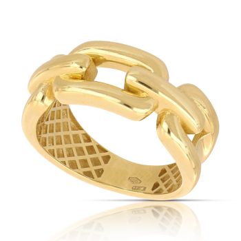 Anello fantasia giallo