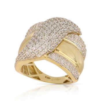 Anello fantasia bicolore