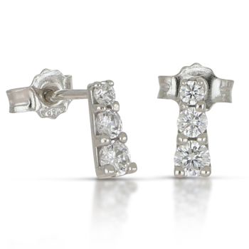 Orecchini trilogy bianco