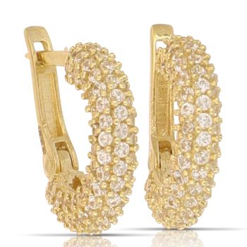 Cerchi a pave' bianco 1misura