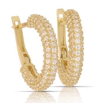 Cerchi a pave' bianco 2misura