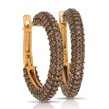 Cerchi a pave' nero 3misura