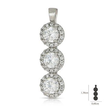 Pendente trilogy bianco