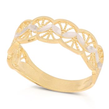 Anello a lastra traforato