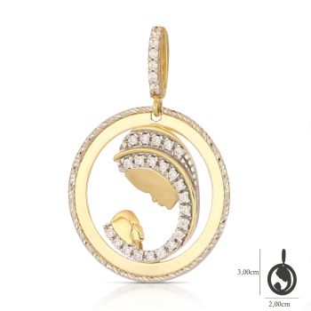 Medaglia Madonna con bambino