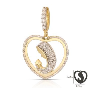 Medaglia con Madonna con bambino