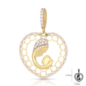 Medaglia con Madonna con bambino