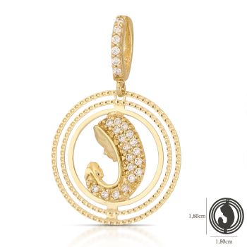 Medaglia con Madonna con bambino