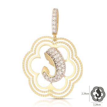 Medaglia con Madonna con bambino