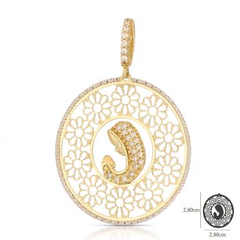 Medaglia con Madonna con bambino