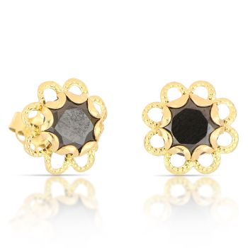 Orecchini punto luce nere