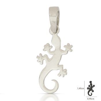 Pendente geco bianco