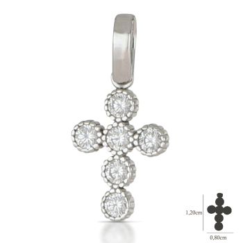 Croce con zirconi, Misura1