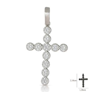 Croce con zirconi, Misura2