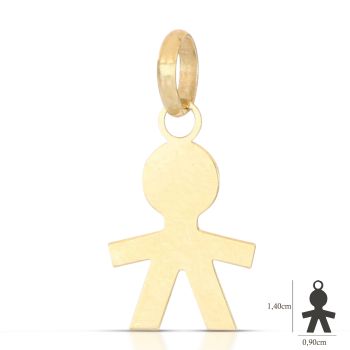 Pendente bimbo giallo