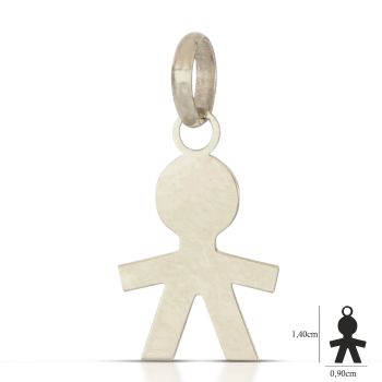 Pendente bimbo bianco