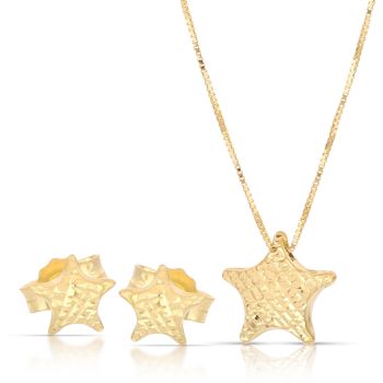 Parure girocollo e orecchini, mis2