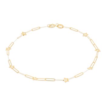 Bracciale alternato con stelle