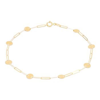 Bracciale alternato con cerchi