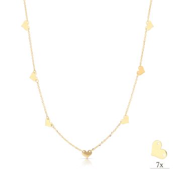 Girocollo con 7 cuori