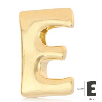 Pendente lettera elettroformata   E