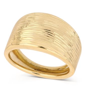 Anello giallo a lastra
