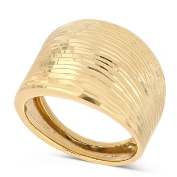 Anello giallo a lastra