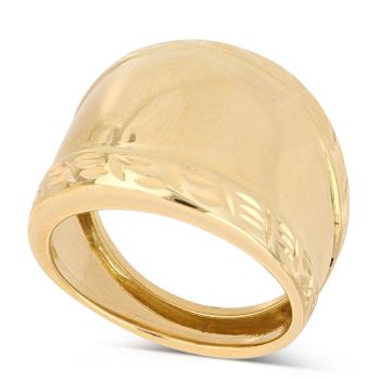Anello giallo a lastra