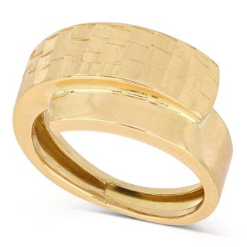 Anello giallo a lastra