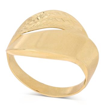 Anello giallo a lastra