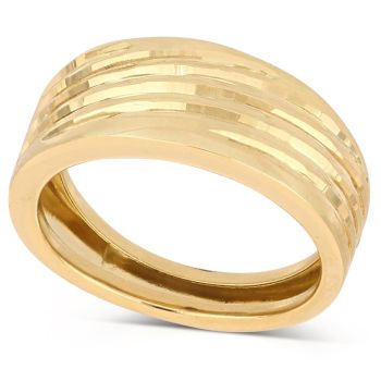 Anello giallo a lastra