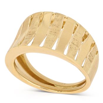Anello giallo a lastra