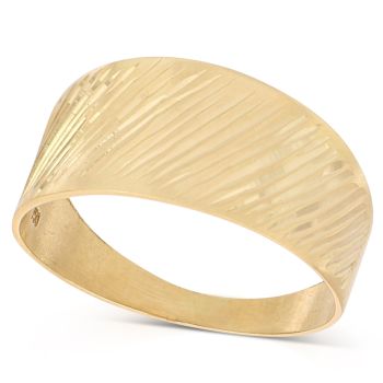 Anello giallo a lastra