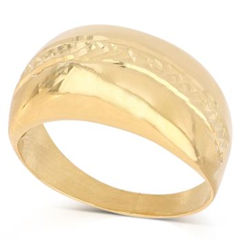 Anello giallo a lastra