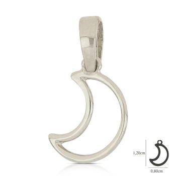 Pendente luna bianco