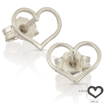 Orecchini cuore