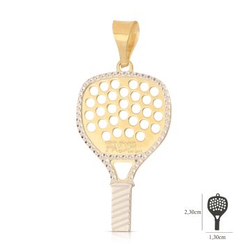 Pendente racchetta da padel