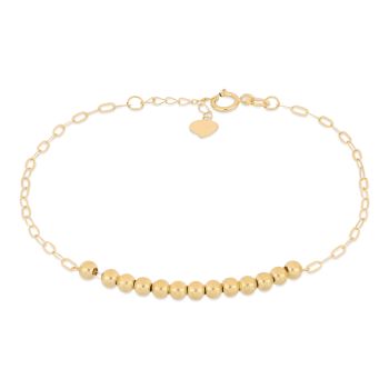 Bracciale sfere lisce