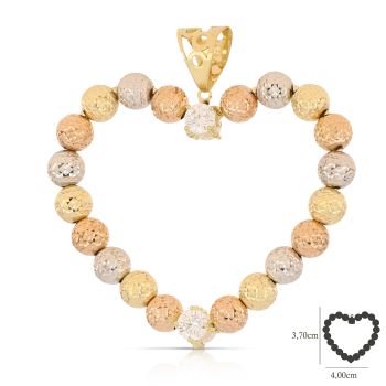 Pendente cuore milleluci