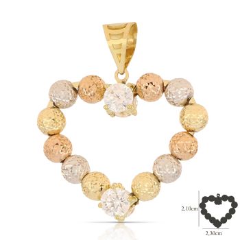 Pendente cuore milleluci