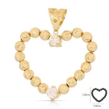 Pendente cuore milleluci