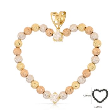 Pendente cuore milleluci