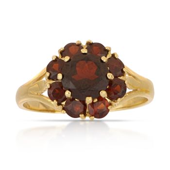 Anello con granato