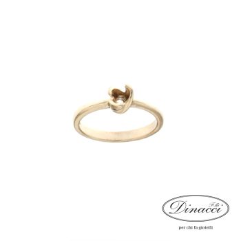 Solitaire ring mounting