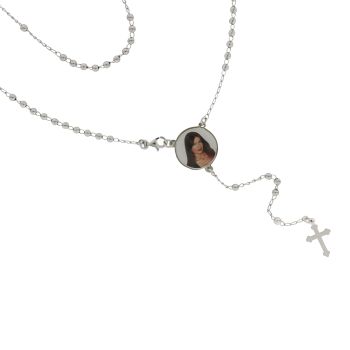 Giro rosario in argento