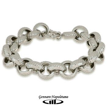 Bracciale rolo' argento