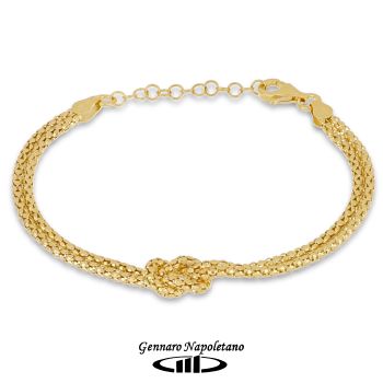 Bracciale pop corn argento