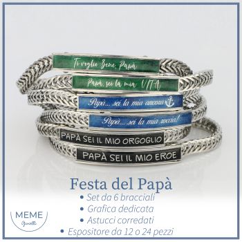 6 Bracciali dedicati al Papa'
