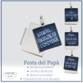 4 Pendenti dedicati al Papa'